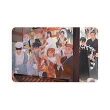 Load image into Gallery viewer, Satoru Gojo, Yuji Itadori, Aoi Todo, Toji Fushiguro, Mahito, Kento Nanami, Nobara Kugisaki, Toge Inumaki, Utahime Iori, Megumi Fushiguro, Maki Zenin, Momo Nishimiya, Shoko Ieiri and Yoshinobu Gakuganji Credit Card Skins (4-in-1 Pack)
