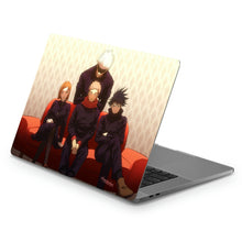 Load image into Gallery viewer, Satoru Gojo Yuji Itadori Nobara Kugisaki and Megumi Fushiguro  Macbook Skin