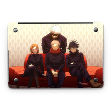 Load image into Gallery viewer, Satoru Gojo Yuji Itadori Nobara Kugisaki and Megumi Fushiguro  Macbook Skin