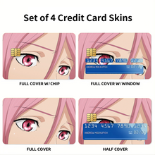 Load image into Gallery viewer, Satsuki Momoi Credit Card Skins (4-in-1 Pack)