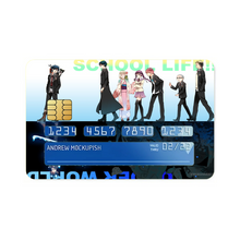 Load image into Gallery viewer, School Life & Demons Credit Card Skins (4-in-1 Pack)