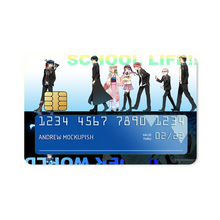 Load image into Gallery viewer, School Life & Demons Credit Card Skins (4-in-1 Pack)