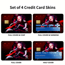 Load image into Gallery viewer, season 4 ending card Credit Card Skins (4-in-1 Pack)