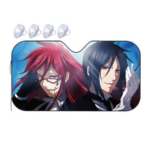 Load image into Gallery viewer, Sebastian Michaelis & Grell Sutcliff Car Sunshade