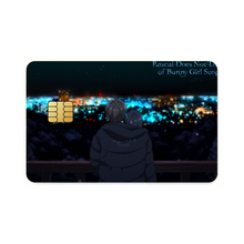 Load image into Gallery viewer, Seishun Buta Yarō wa Banīgāru Senpai no Yume o Minai Credit Card Skins (4-in-1 Pack)