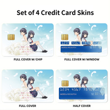 Load image into Gallery viewer, Seishun Buta Yarou wa Yumemiru Shoujo no Yume wo Minai Credit Card Skins (4-in-1 Pack)