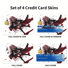 Load image into Gallery viewer, Seraph of the End Credit Card Skins (4-in-1 Pack)