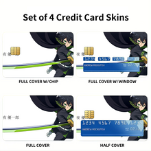 Load image into Gallery viewer, Seraph Of The End Credit Card Skins (4-in-1 Pack)