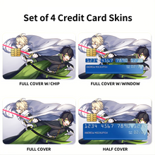 Load image into Gallery viewer, Seraph Of The End Credit Card Skins (4-in-1 Pack)