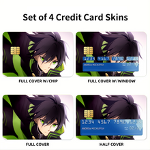 Load image into Gallery viewer, Seraph Of The End Credit Card Skins (4-in-1 Pack)