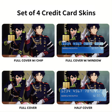 Load image into Gallery viewer, Seraph of the End Credit Card Skins (4-in-1 Pack)