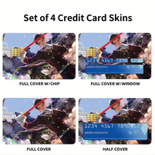 Load image into Gallery viewer, Seraph Of The End Credit Card Skins (4-in-1 Pack)
