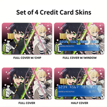 Load image into Gallery viewer, Seraph Of The End Credit Card Skins (4-in-1 Pack)