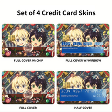 Load image into Gallery viewer, Seraph Of The End Credit Card Skins (4-in-1 Pack)