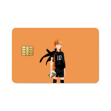 Load image into Gallery viewer, Shōyō Hinata Credit Card Skins (4-in-1 Pack)