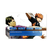 Load image into Gallery viewer, Shōyō Hinata Credit Card Skins (4-in-1 Pack)