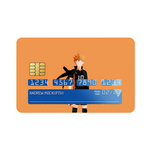 Load image into Gallery viewer, Shōyō Hinata Credit Card Skins (4-in-1 Pack)