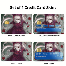 Load image into Gallery viewer, Shalltear Bloodfallen Credit Card Skins (4-in-1 Pack)
