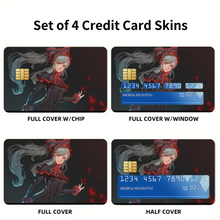 Load image into Gallery viewer, Shalltear Bloodfallen Credit Card Skins (4-in-1 Pack)