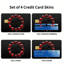 Load image into Gallery viewer, Sharingan  Credit Card Skins (4-in-1 Pack)