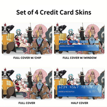 Load image into Gallery viewer, Shichibukai Credit Card Skins (4-in-1 Pack)