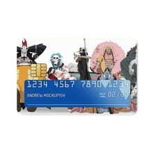 Load image into Gallery viewer, Shichibukai Credit Card Skins (4-in-1 Pack)