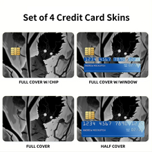 Load image into Gallery viewer, Shigeo Kageyama Credit Card Skins (4-in-1 Pack)