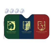 Load image into Gallery viewer, Shingeki no Kyojin Car Sunshade