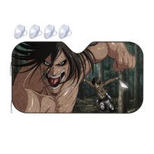 Load image into Gallery viewer, Shingeki no Kyojin - Eren and his Titan Car Sunshade