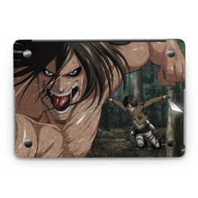 Load image into Gallery viewer, Shingeki no Kyojin - Eren and his Titan  Macbook Skin