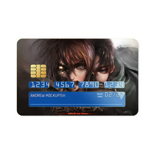 Load image into Gallery viewer, Shingeki no Kyojin - Eren/Titan Credit Card Skins (4-in-1 Pack)