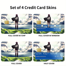 Load image into Gallery viewer, Shingeki no Kyojin - Scouting Legion Credit Card Skins (4-in-1 Pack)