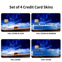 Load image into Gallery viewer, Shingeki no Kyojin - Sunset Credit Card Skins (4-in-1 Pack)