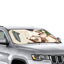 Load image into Gallery viewer, Shingeki no Kyonjin - Captain Levi Car Sunshade