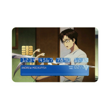 Load image into Gallery viewer, Shinich getting stabbed (Parasyte Credit Card Skins (4-in-1 Pack)