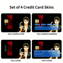 Load image into Gallery viewer, Shinichi Izumi And migi Credit Card Skins (4-in-1 Pack)