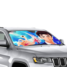 Load image into Gallery viewer, Shinichi Izumi Face And Migi Car Sunshade