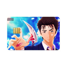Load image into Gallery viewer, Shinichi Izumi Face And Migi Credit Card Skins (4-in-1 Pack)