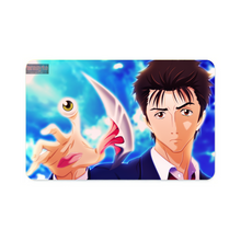 Load image into Gallery viewer, Shinichi Izumi Face And Migi Credit Card Skins (4-in-1 Pack)