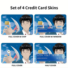 Load image into Gallery viewer, Shinichi Izumi Minimalist Credit Card Skins (4-in-1 Pack)