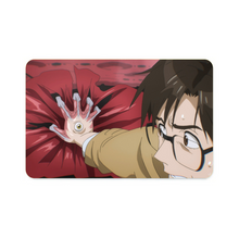 Load image into Gallery viewer, Shinichi stopping a car with Migi Credit Card Skins (4-in-1 Pack)