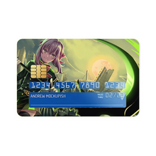 Load image into Gallery viewer, Shinoa Green Moon Credit Card Skins (4-in-1 Pack)