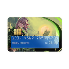 Load image into Gallery viewer, Shinoa Green Moon Credit Card Skins (4-in-1 Pack)