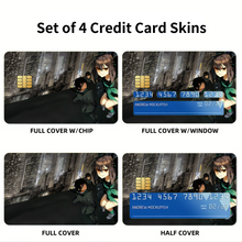 Load image into Gallery viewer, Shinoa, Yu & Yoichi Credit Card Skins (4-in-1 Pack)