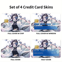 Load image into Gallery viewer, Shinobu Kochou Credit Card Skins (4-in-1 Pack)