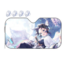 Load image into Gallery viewer, Shinobu Kochou/Kimetsu no Yaiba Car Sunshade