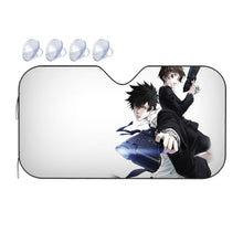 Load image into Gallery viewer, Shinya Kogami And Akane Tsunemori Together Car Sunshade