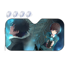 Load image into Gallery viewer, Shinya Kogami And Akane Tsunemori Together Car Sunshade