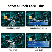 Load image into Gallery viewer, Shinya Kogami Credit Card Skins (4-in-1 Pack)