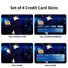 Load image into Gallery viewer, Shinya Kogami Credit Card Skins (4-in-1 Pack)